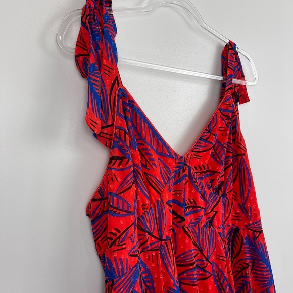 Alexis for Target Botanical Tie Dress Sz XL NWT - Picture 6 of 10